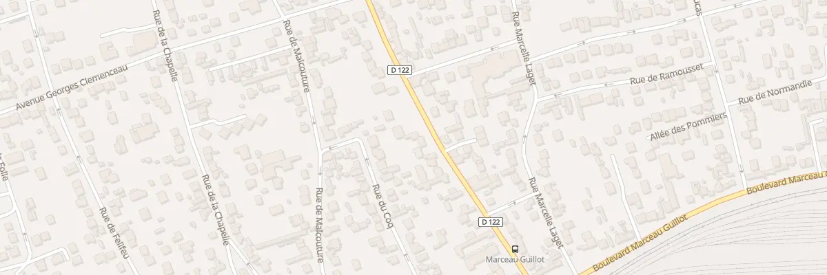 Plan du 45 Av du Marechal Joffre à Argenteuil