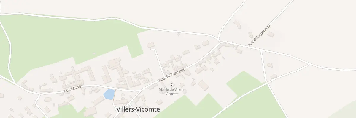 Plan du 21 Rue du Poncelet à Villers-Vicomte