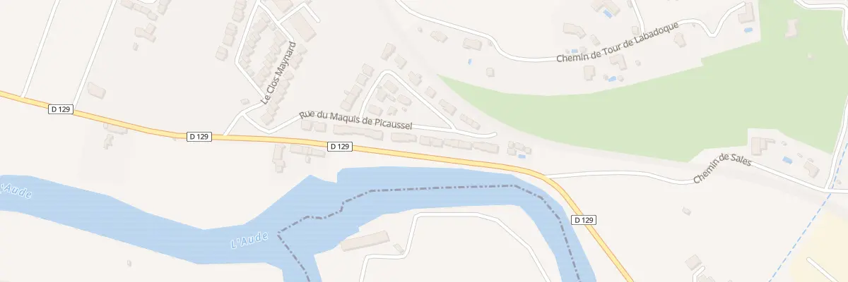 Plan du 24 Rue du Maquis de Picaussel à Limoux