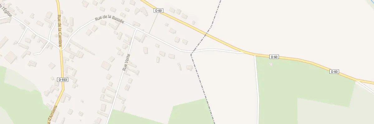 Plan du 22 Rue de la Bassée à Havernas