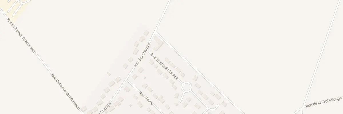 Plan du 1 Rue Moulin Sechoir à Dadonville