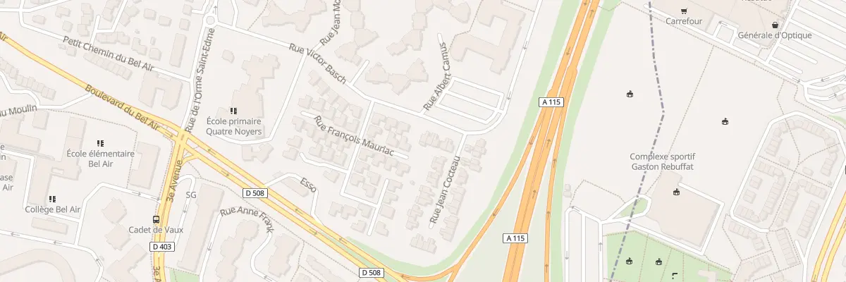 Plan du 18 Rue Victor Basch à Franconville