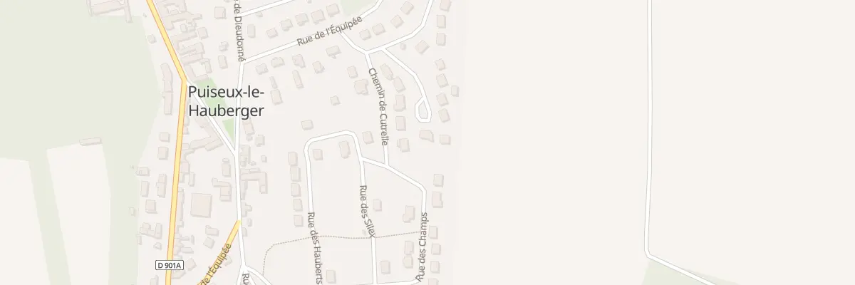 Plan du 16 Res Beauregard Rue Yvon Viet à Puiseux-le-Hauberger