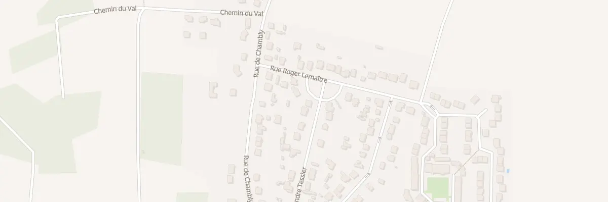 Plan du 23B Rue Alexandre Tessier à Champagne-sur-Oise
