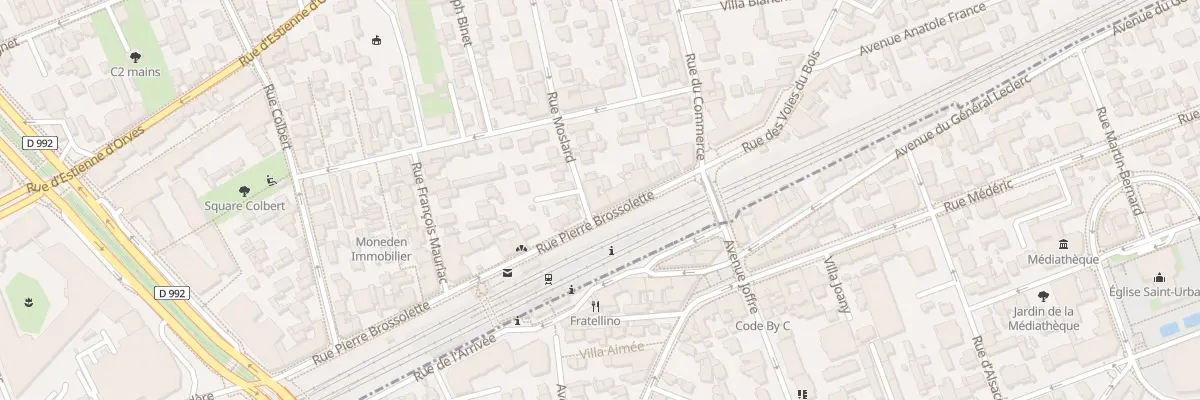 Plan du 141 Rue Pierre Brossolette à Colombes