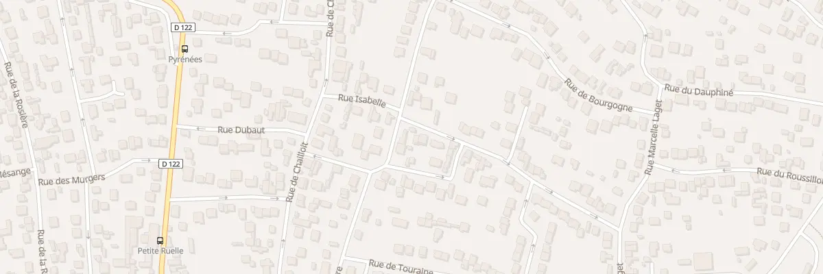 Plan du 33 Rue Martin Fontaine à Argenteuil