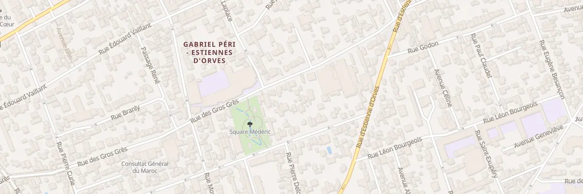 Plan du 45 Rue des Gros Grès à Colombes