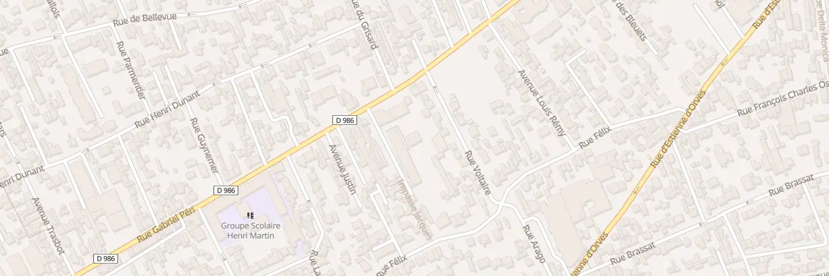 Plan du 267 Rue Gabriel Péri à Colombes