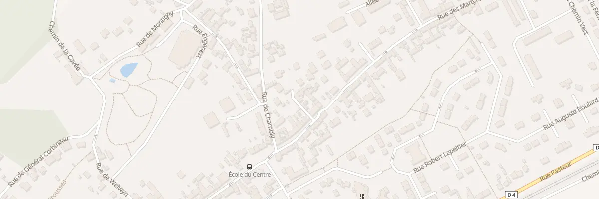 Plan du 60B Rue des Martyrs à Champagne-sur-Oise