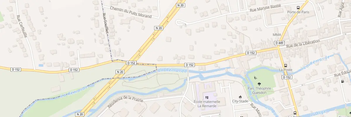 Plan du 76 Rue de la Libération à Arpajon
