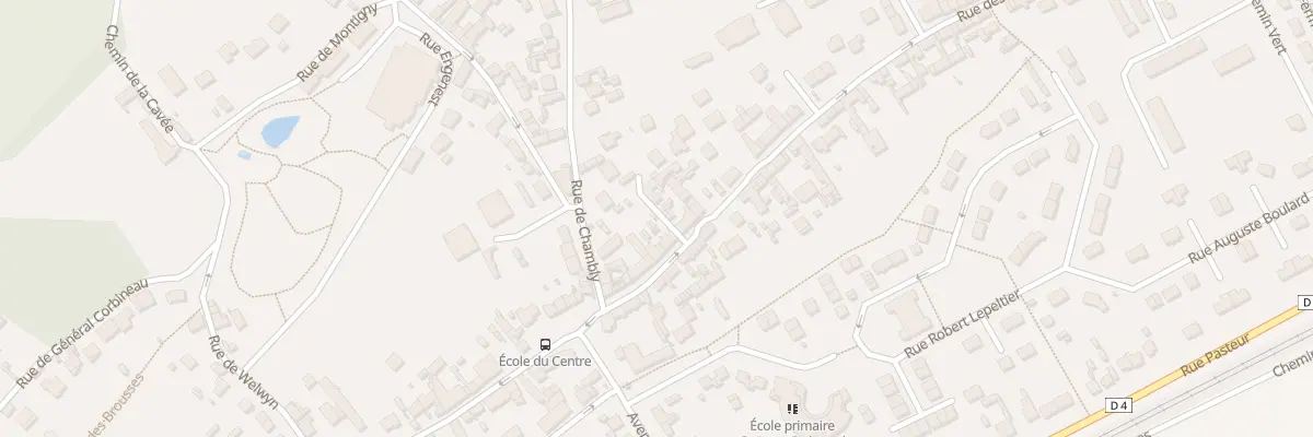 Plan du 62 Rue des Martyrs à Champagne-sur-Oise