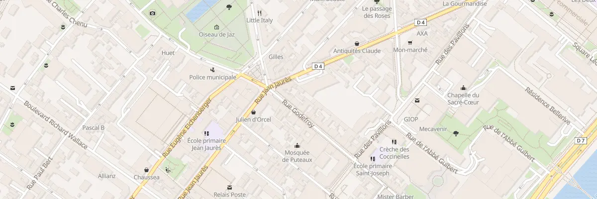 Plan du 40B Rue Godefroy à Puteaux