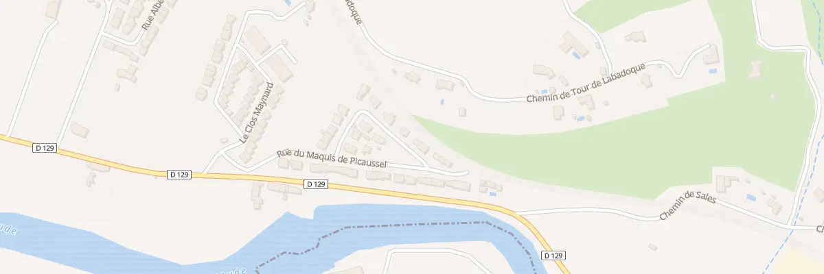 Plan du 50 Rue du Maquis de Picaussel à Limoux