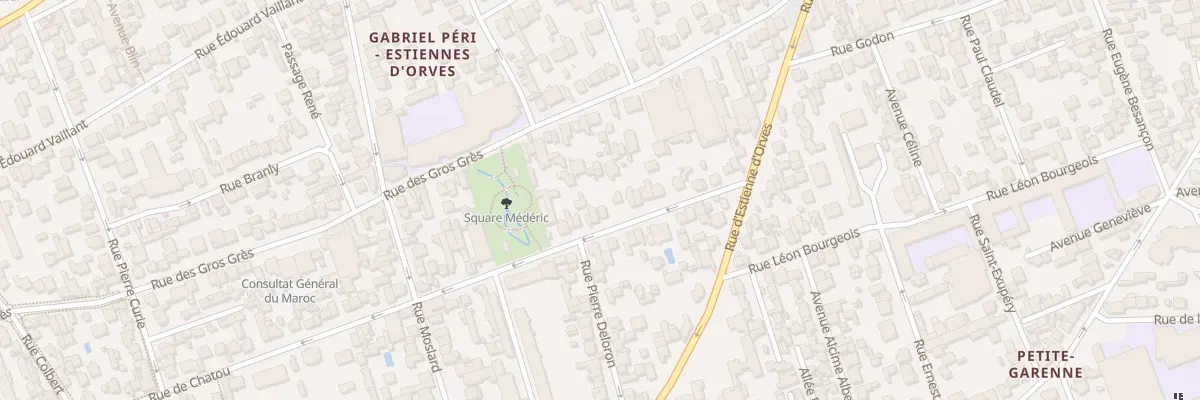 Plan du 28 Rue de Chatou à Colombes