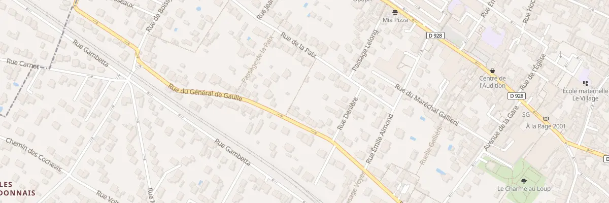 Plan du 126 Rue du Général de Gaulle à Saint-Leu-la-Forêt