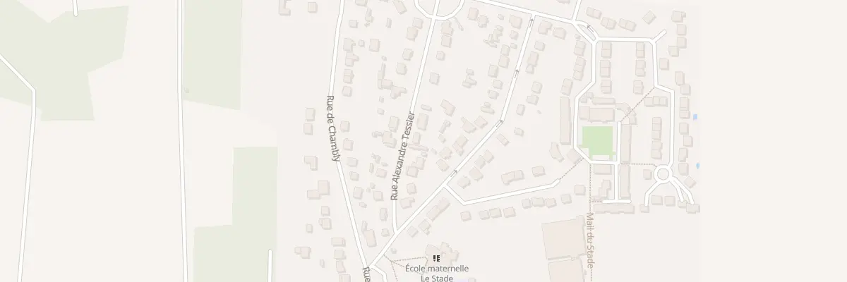 Plan du 6 Rue Alexandre Tessier à Champagne-sur-Oise