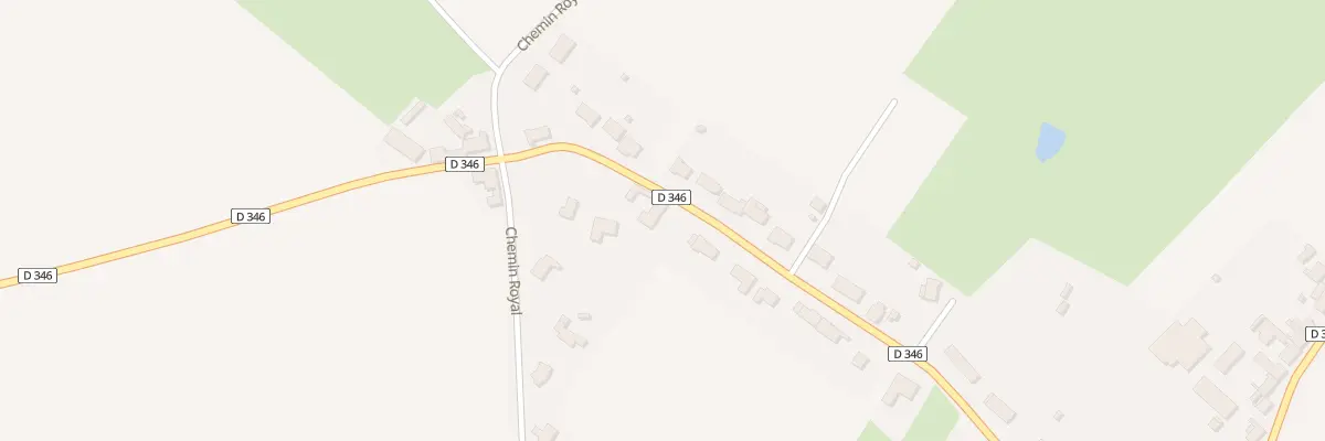 Plan du 431 Rte de Watten Cd 46 B à Millam