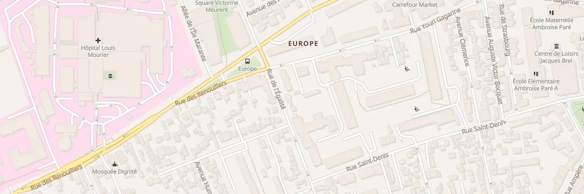 Plan du 56 Rue de l’Egalité à Colombes