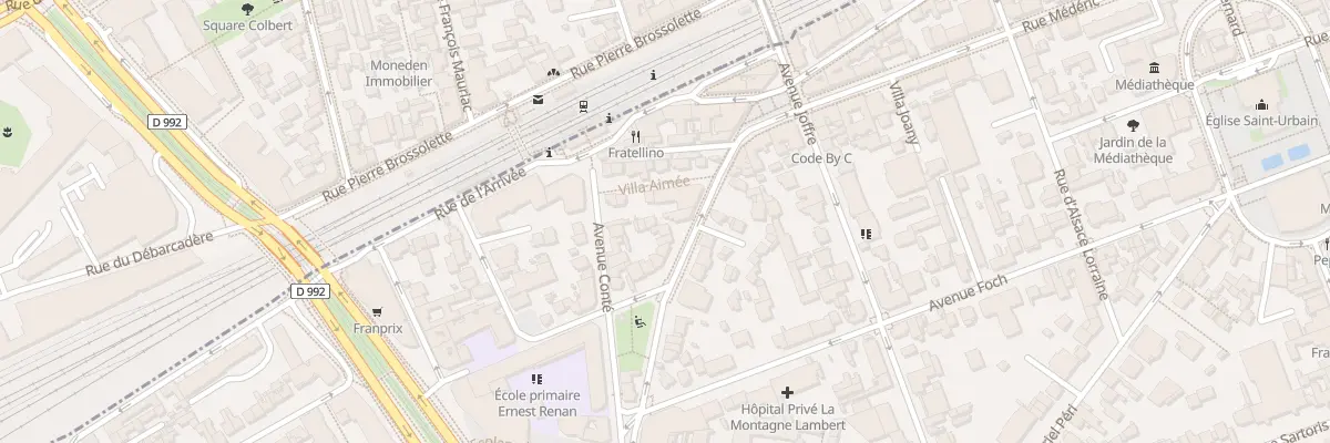 Plan du 10B Rue Dumont d’Urville à La Garenne-Colombes