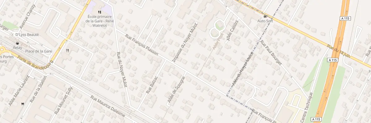 Plan du 39 Rue François Plasson à Franconville