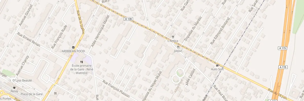 Plan du 2C Rue de Cernay à Franconville