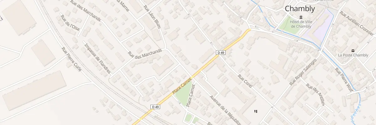 Plan du 34 Rue des Marchands à Chambly