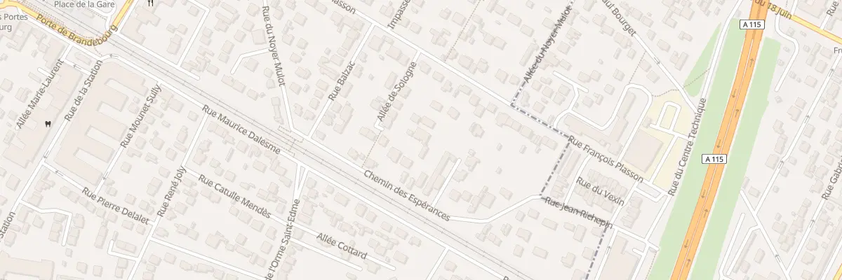 Plan du 22B Rue François Plasson à Franconville