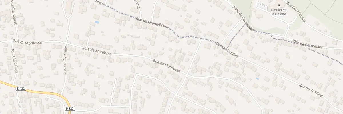 Plan du 52 Rue de Morifosse à Argenteuil