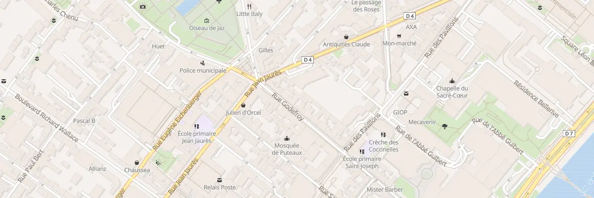 Plan du 40 Rue Godefroy à Puteaux