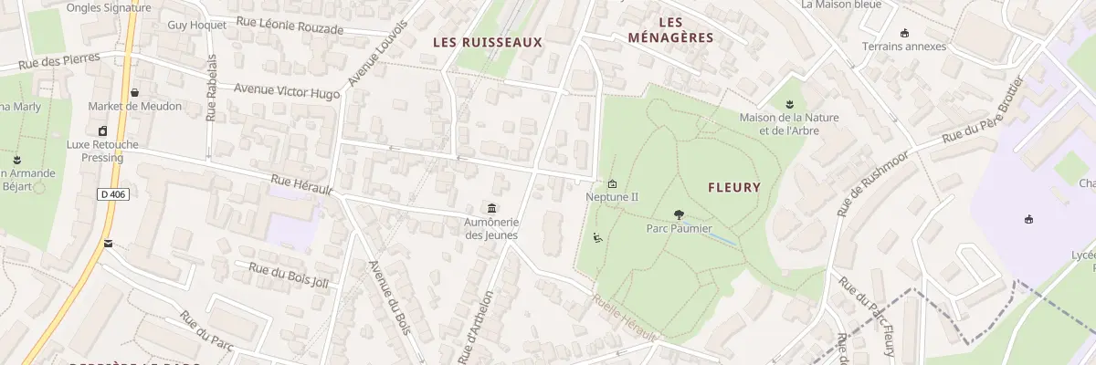 Plan du 5 Rue d’Arthelon à Meudon