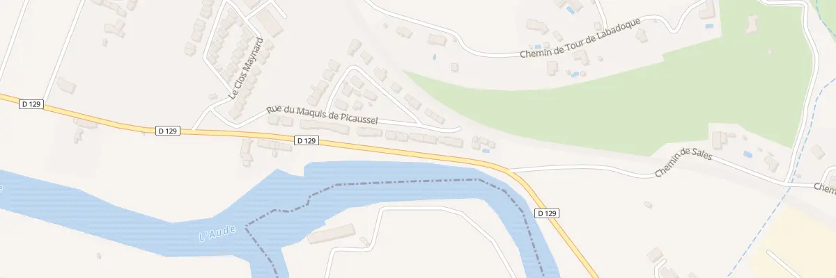 Plan du 28 Rue du Maquis de Picaussel à Limoux