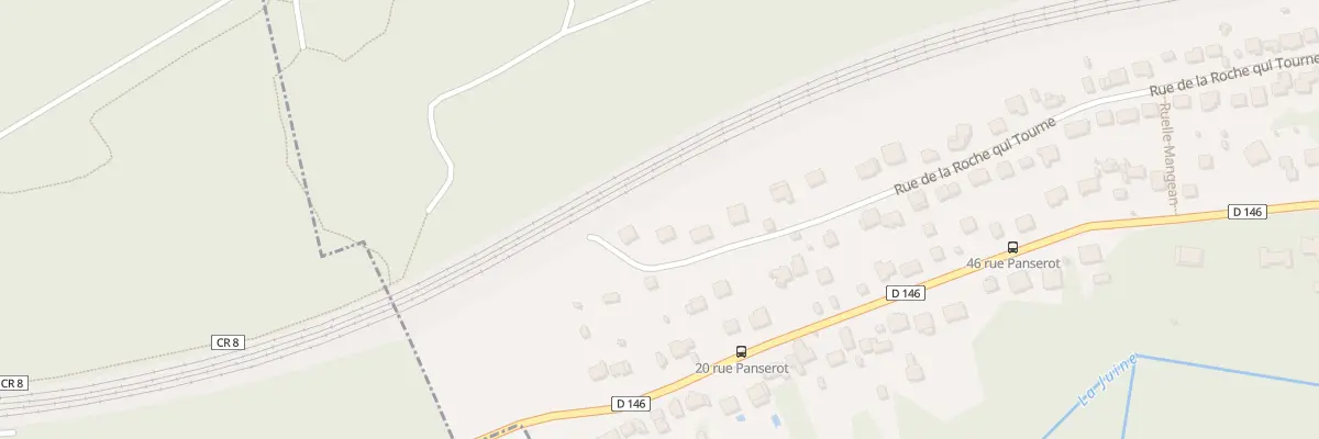 Plan du 83 Rue de la Roche Qui Tourne à Lardy