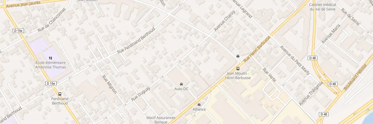Plan du 9 Rue Duguay à Argenteuil