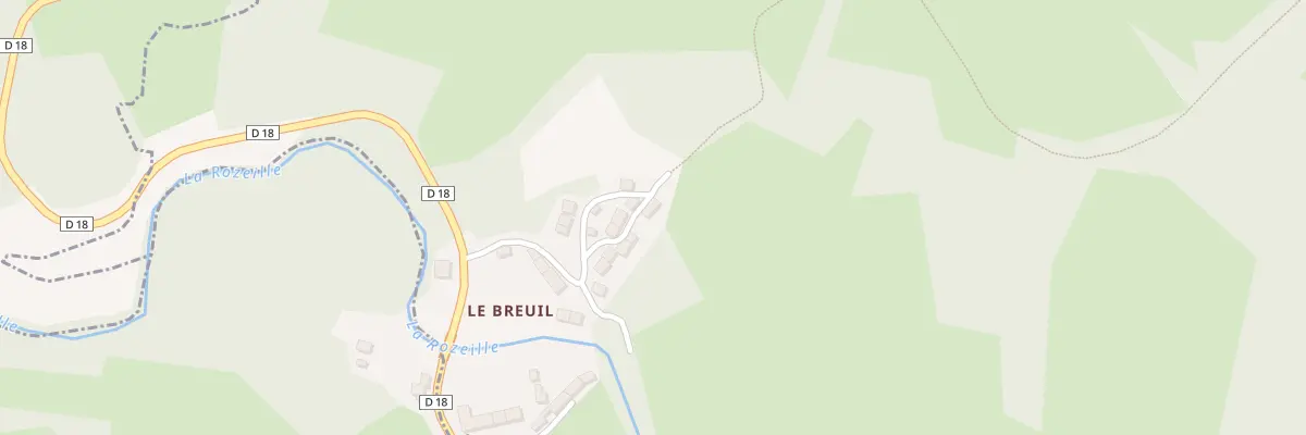 Plan du 19 Le Breuil à Néoux