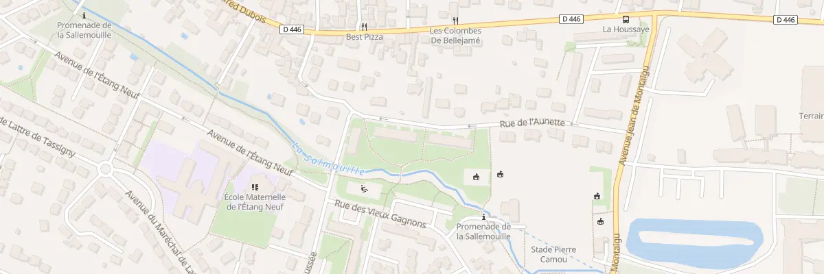 Plan du 10 Rue de l’Aunette à Marcoussis
