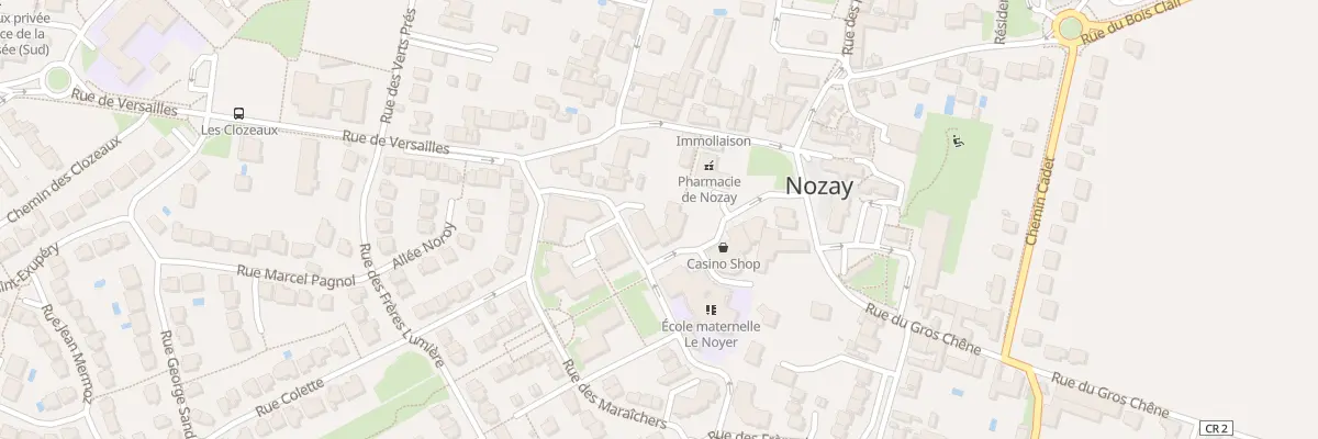 Plan du 3 Rue Saint Germain à Nozay