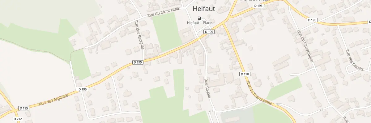Plan du 518 Rue de l’Argiliere à Helfaut