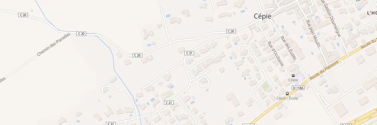 Plan du 1 Clos des Vignes à Cépie