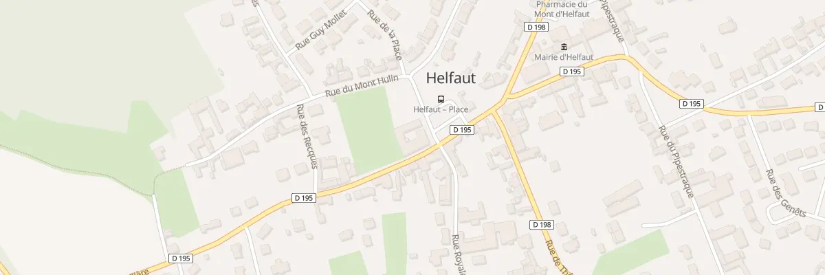 Plan du 17 Rue de l’Abbé Palfart à Helfaut