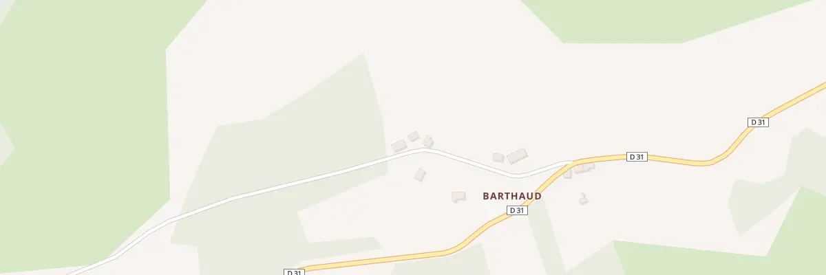 Plan du 6 Barthaud à Magnat-l’Étrange