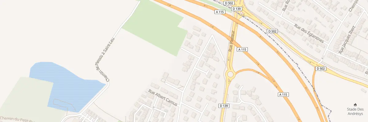 Plan du 129 Rue Charles de Gaulle au Plessis-Bouchard