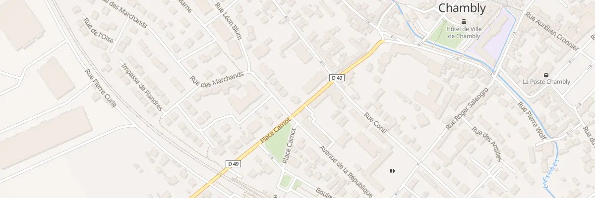 Plan du 2 Rue des Marchands à Chambly