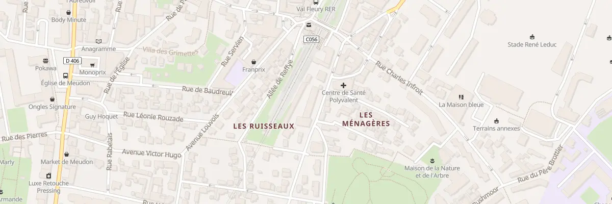 Plan du 88 Rue Henri Barbusse à Meudon