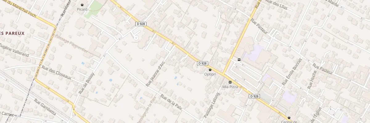 Plan du 105 Rue du Général Leclerc à Saint-Leu-la-Forêt