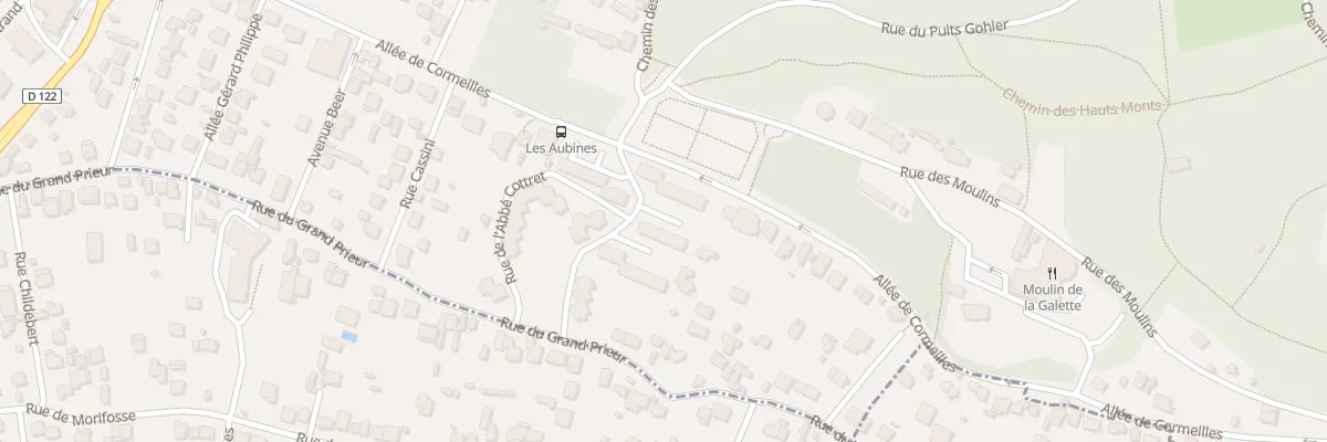 Plan du 9 Rue de l’Abbe Cottret à Sannois