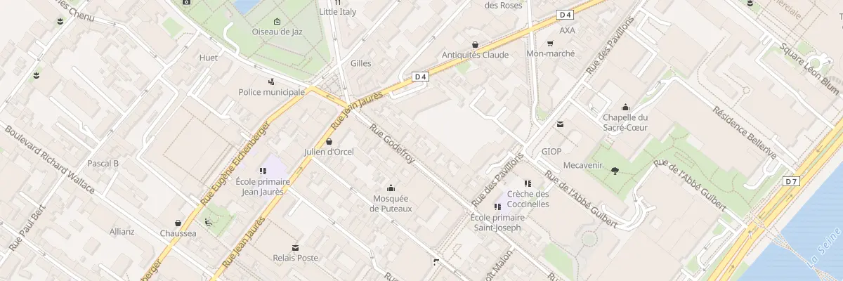 Plan du 36 Rue Godefroy à Puteaux