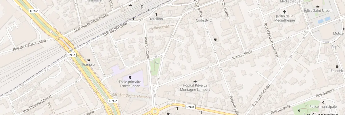 Plan du 7 Rue Dumont d’Urville à La Garenne-Colombes