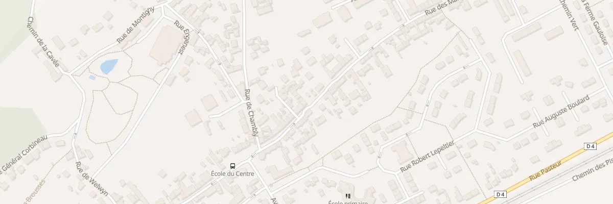 Plan du 58 Rue des Martyrs à Champagne-sur-Oise