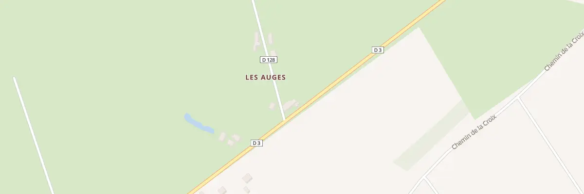 Plan du 1605 Rte des Auges à Saint-Jeanvrin