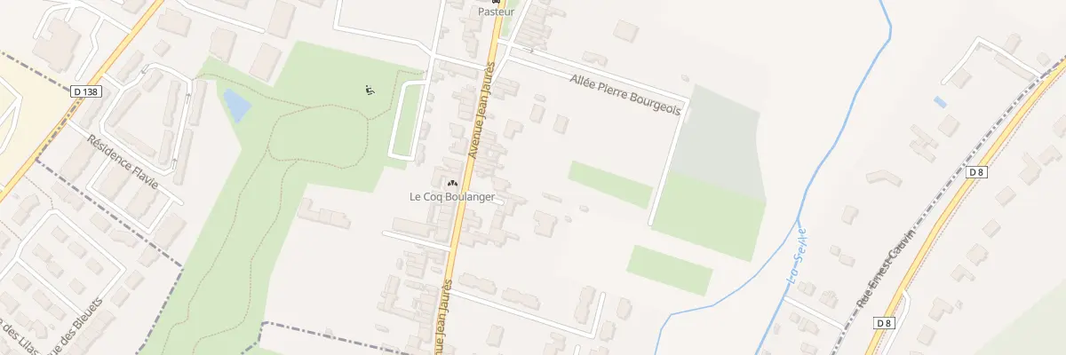 Plan du 27 Av Jean Jaures à Salouël